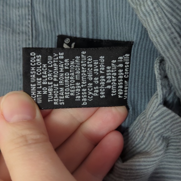 Kuhl Blue/Gray Short Sleeve Button Down Shirt - Size 2XL - Picture 6 of 8